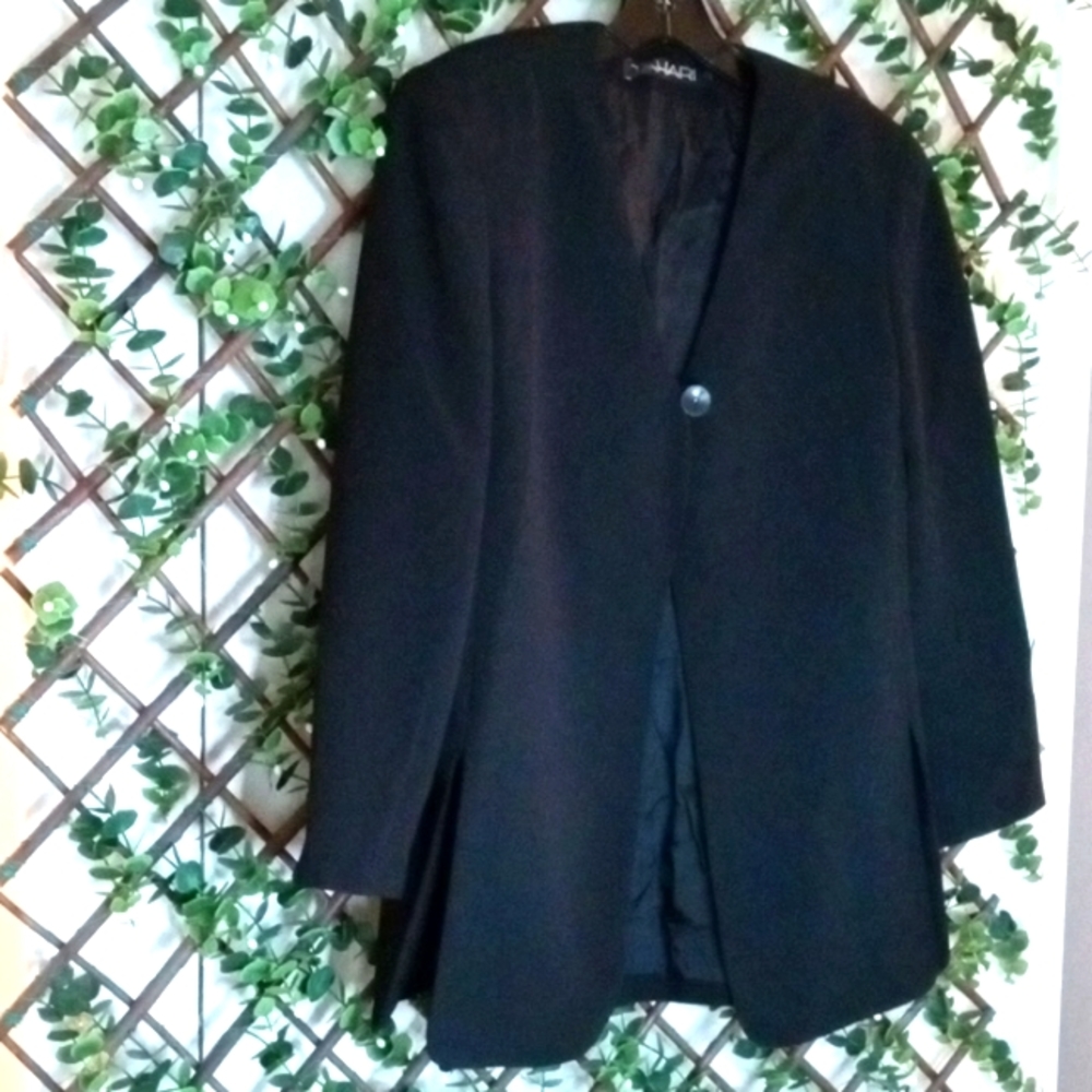 Long black jacket